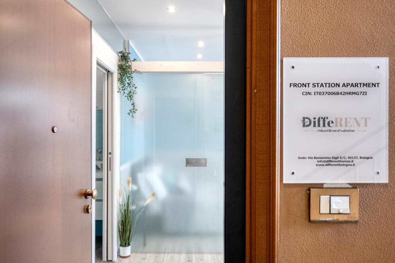 Front Station Apartment - Stazione Centrale Di Bolonya Dış mekan fotoğraf