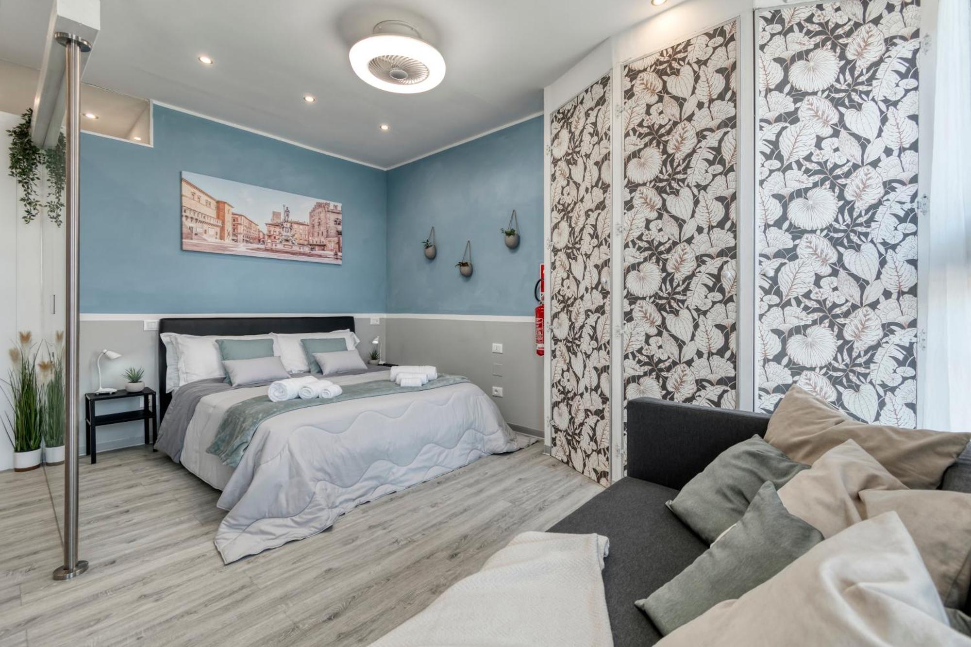 Front Station Apartment - Stazione Centrale Di Bolonya Dış mekan fotoğraf